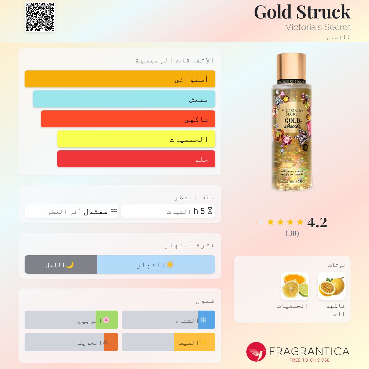 Gold Struck Victoria's Secret عطر a fragrance للنساء 2020