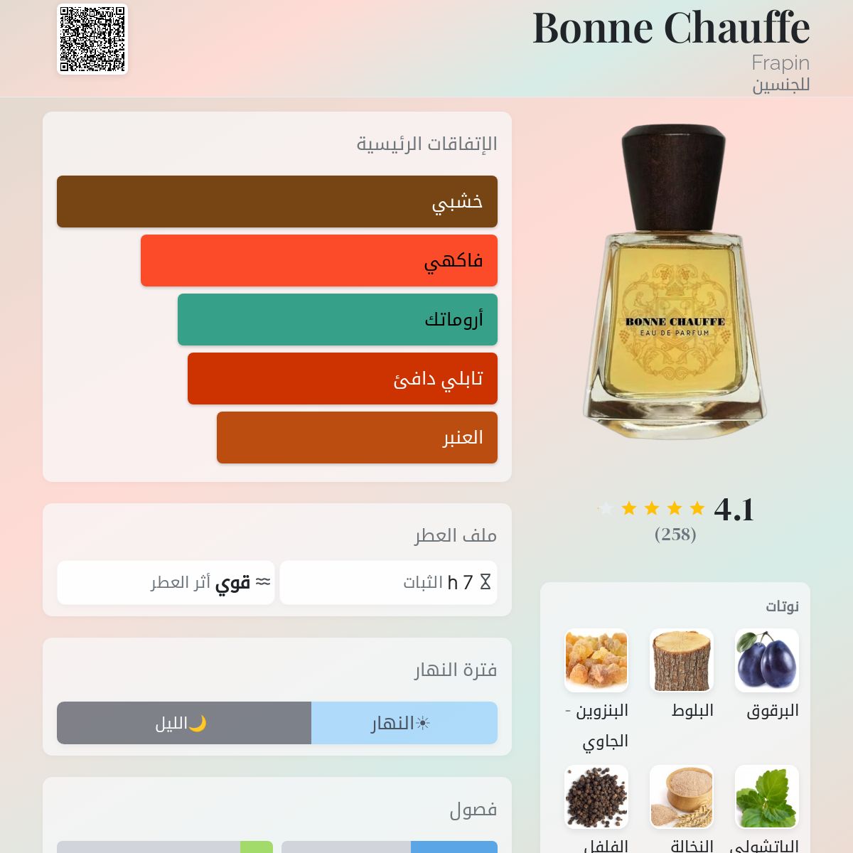 Bonne Chauffe Frapin عطر - a fragrance للجنسين 2023