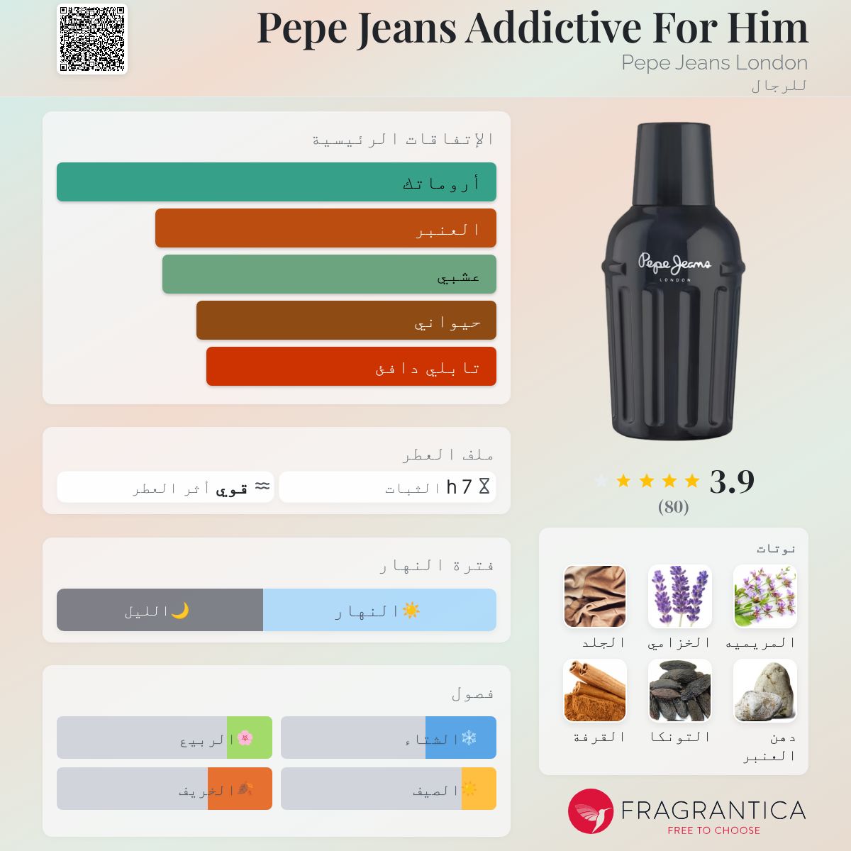 Pepe Jeans Cool Breeze Body Spray Pepe Jeans Stay Fresh Deodorant - Main Image