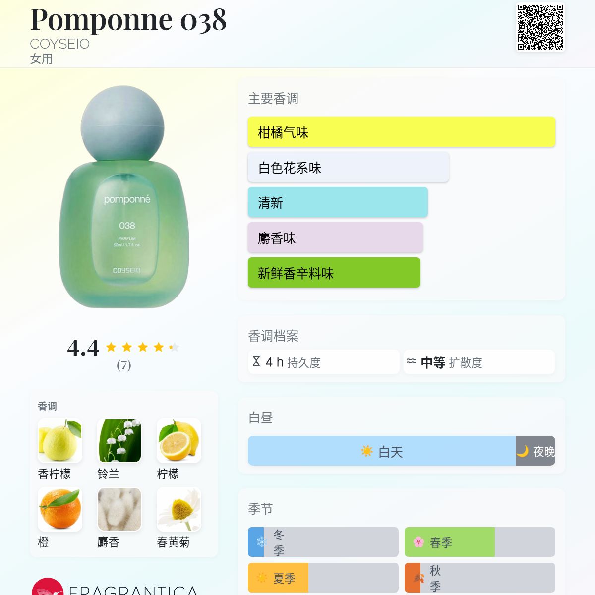 Pomponne 038 COYSEIO 香水- 一款2026年新的女用香水