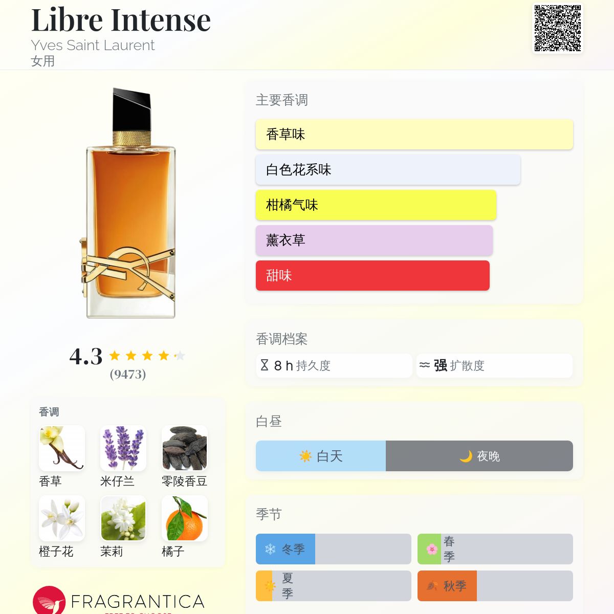 香水(女性用) Yves Saint Laurent LIBRE Amazon.com : Yves Saint Laurent Libre Women 3 oz EDP Spray