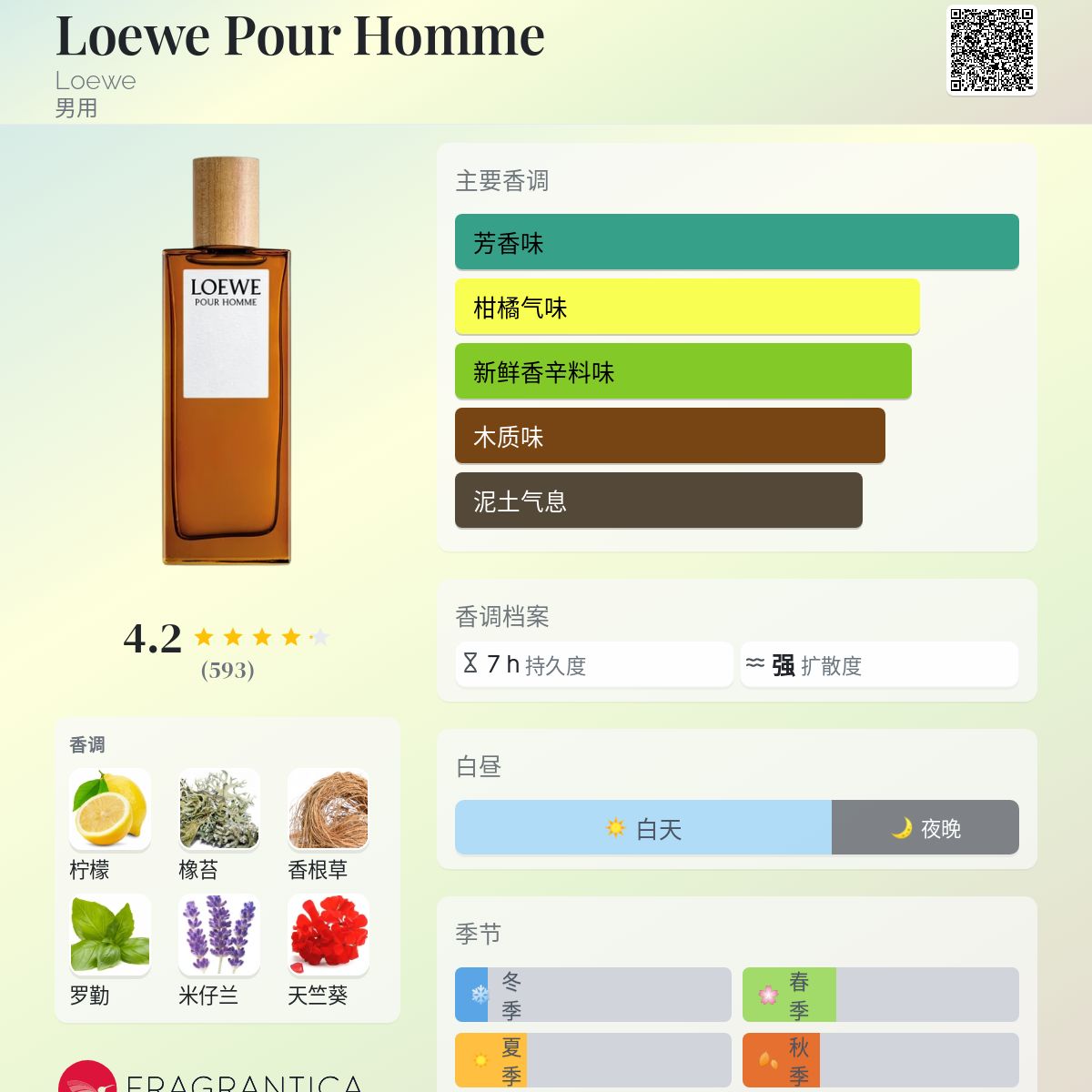 LOEWE Pour Homme EDT 50ml Colourless - LOEWE
