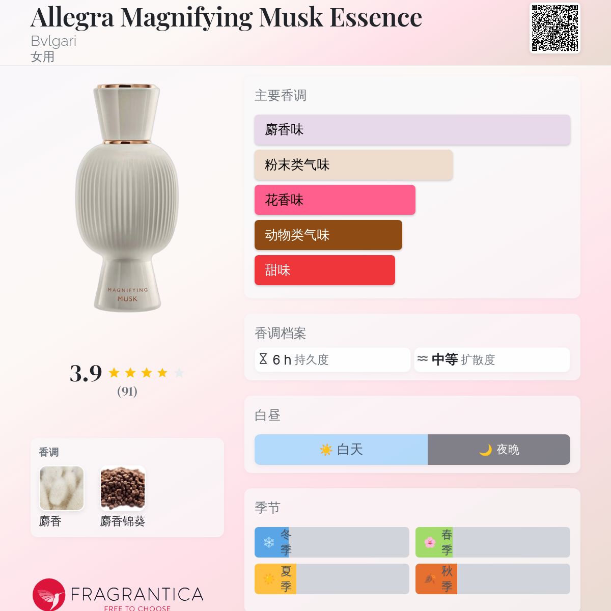 BVLGARI ALLEGRA MAGNIFYING MUSK 香水 ブルガリ ブルガリ アレーグラ 新作コレクション | Bvlgari Official Store
