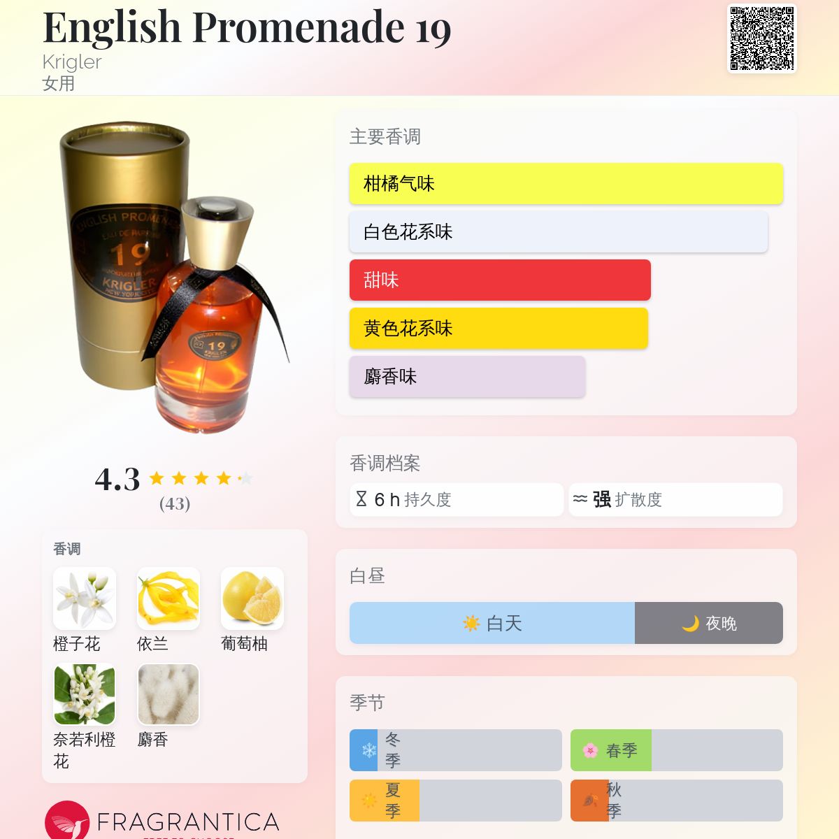 クリグラー KRIGLER19 イングリッシュプロムナード クリグラー Krigler