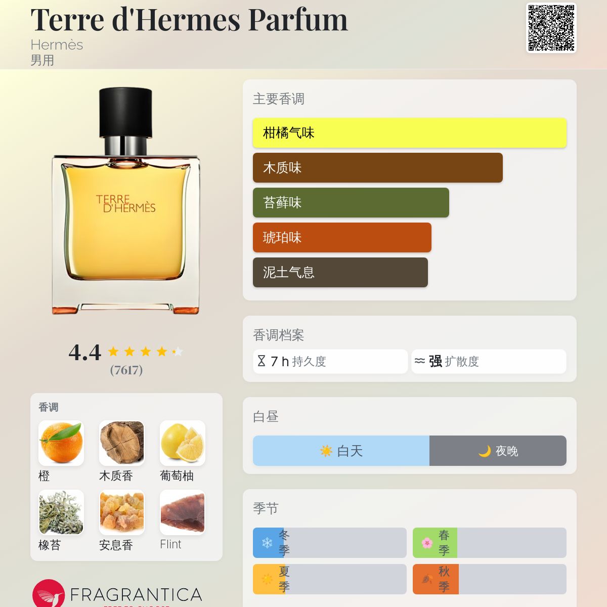 TERRE D'HERMÈS 50ml 男性用香水