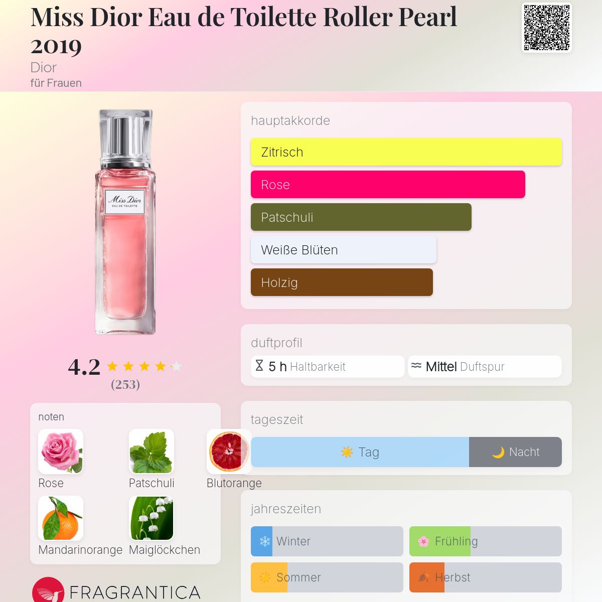 miss dior roller pearl