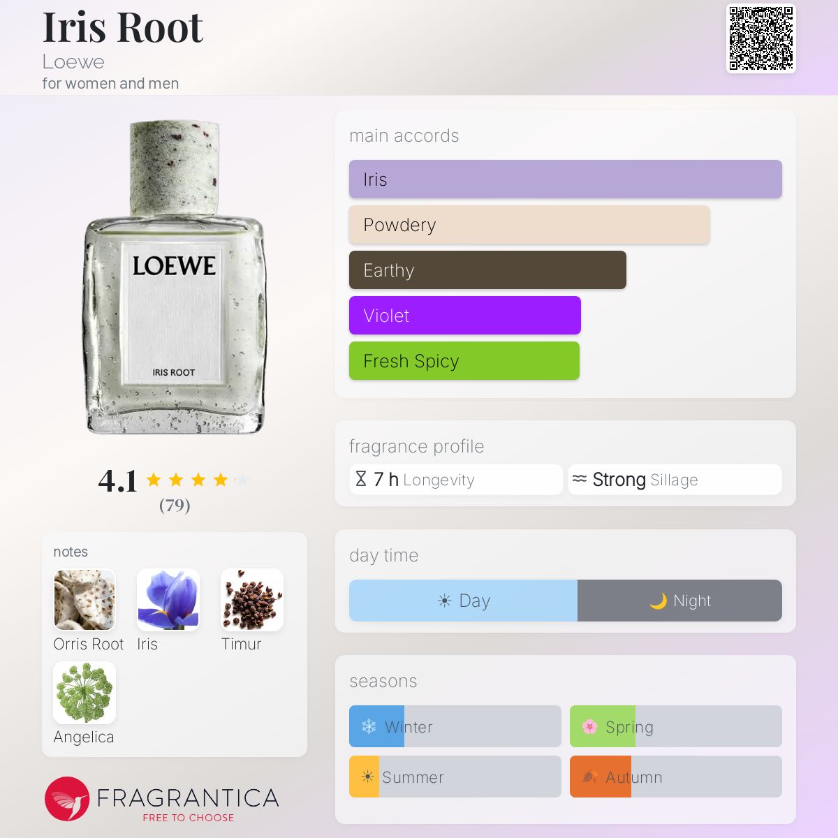 Iris Root Loewe perfume - a new fragrance for women and men 2025