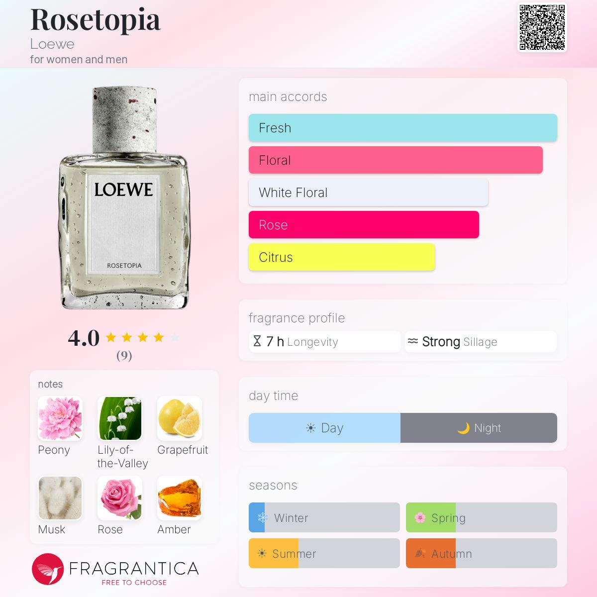 Rosetopia Loewe perfume - a new fragrance for women and men 2026