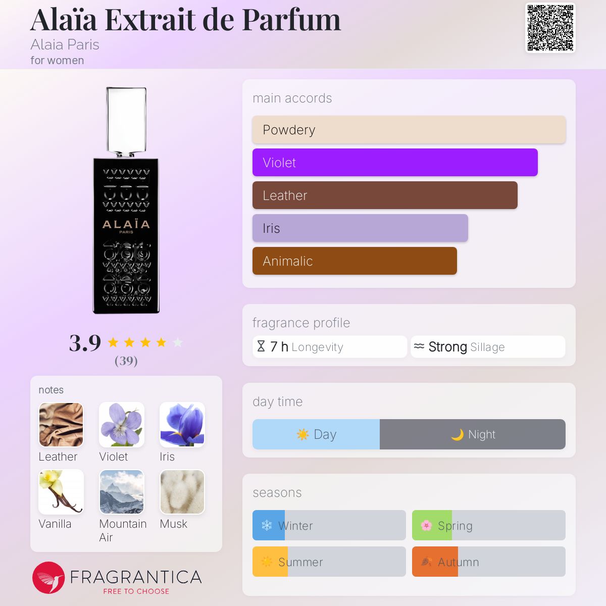 Alaïa Extrait de Parfum Alaia Paris perfume - a fragrance