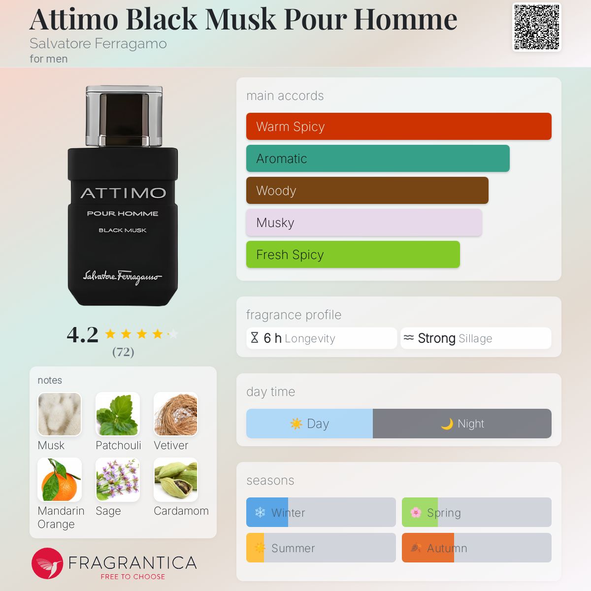 Attimo Black Musk Pour Homme Salvatore Ferragamo cologne - a