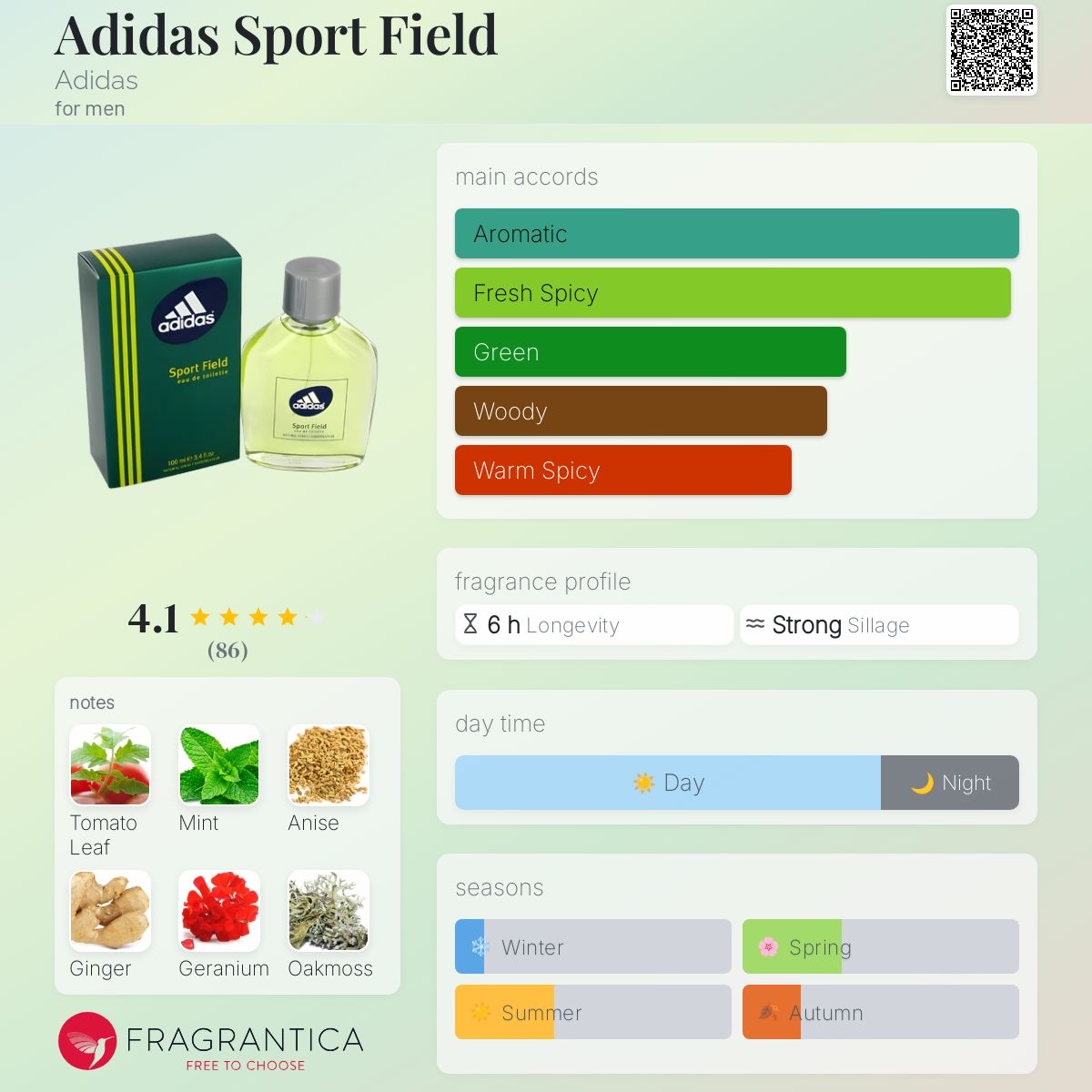 adidas sport field eau de toilette