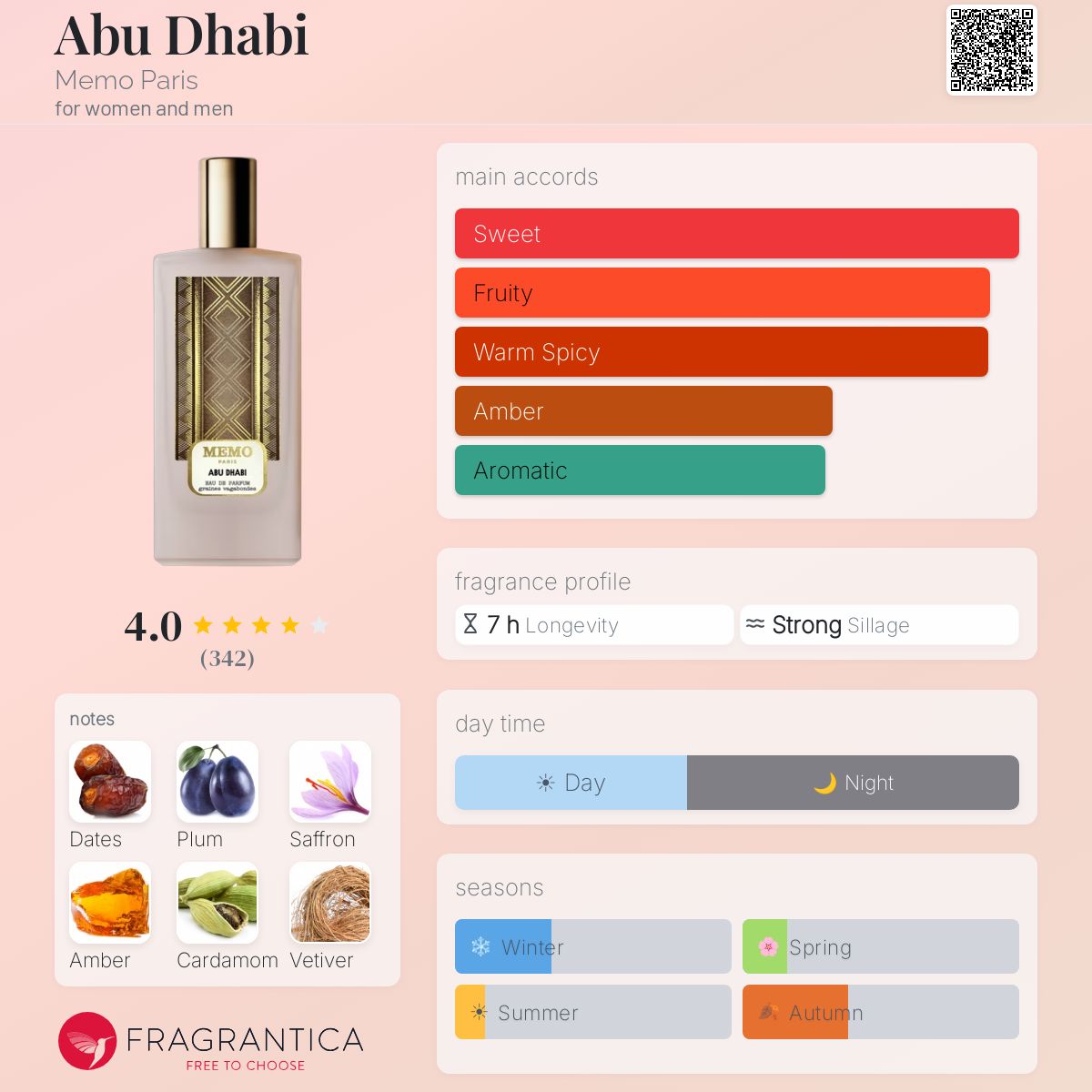 I Love Abu Dhabi - Magnete Frigo Con Clip E Carta Stampa Alta Qualità - 3