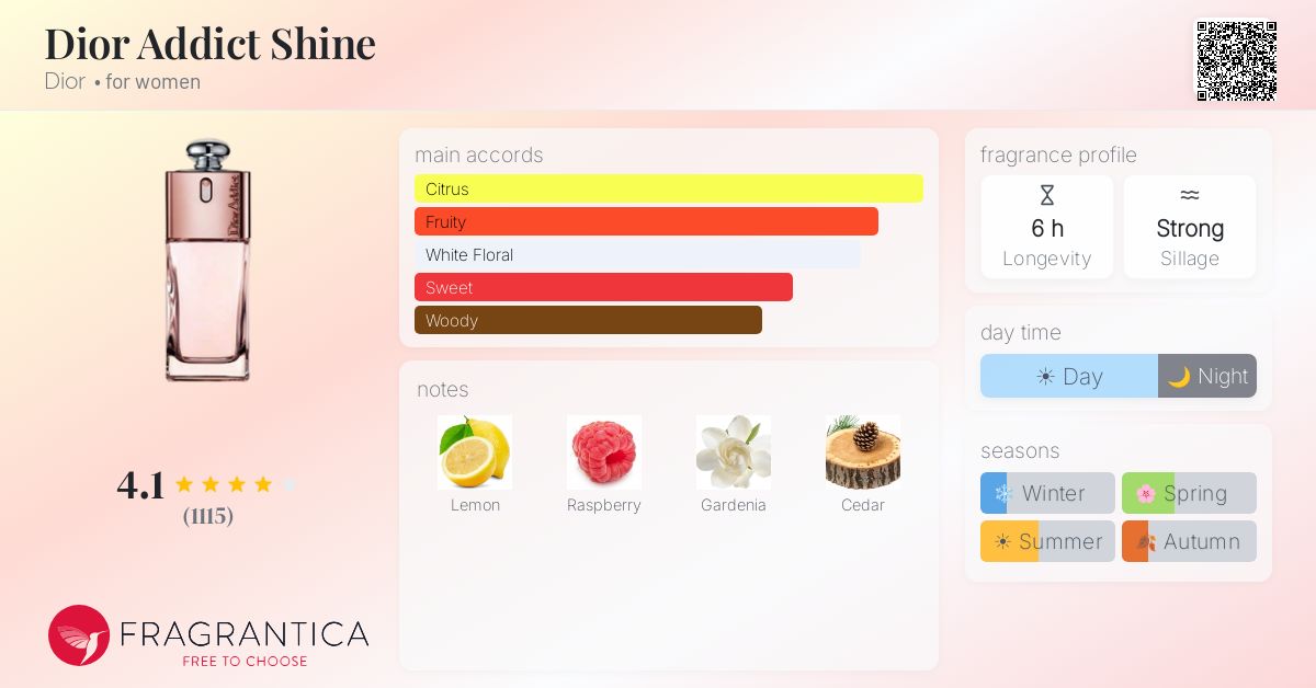 Dior Addict Shine Dior perfume - a fragrance for women 2007