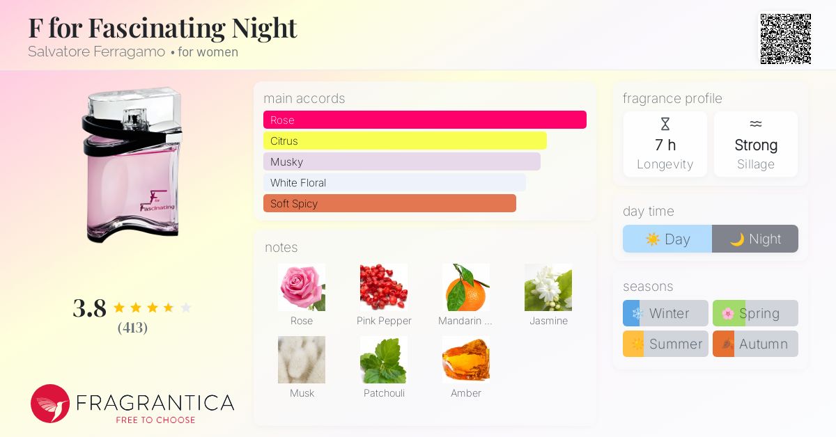香水(ユニセックス) F for Fascinating Night 30ml F for Fascinating Night 30ml