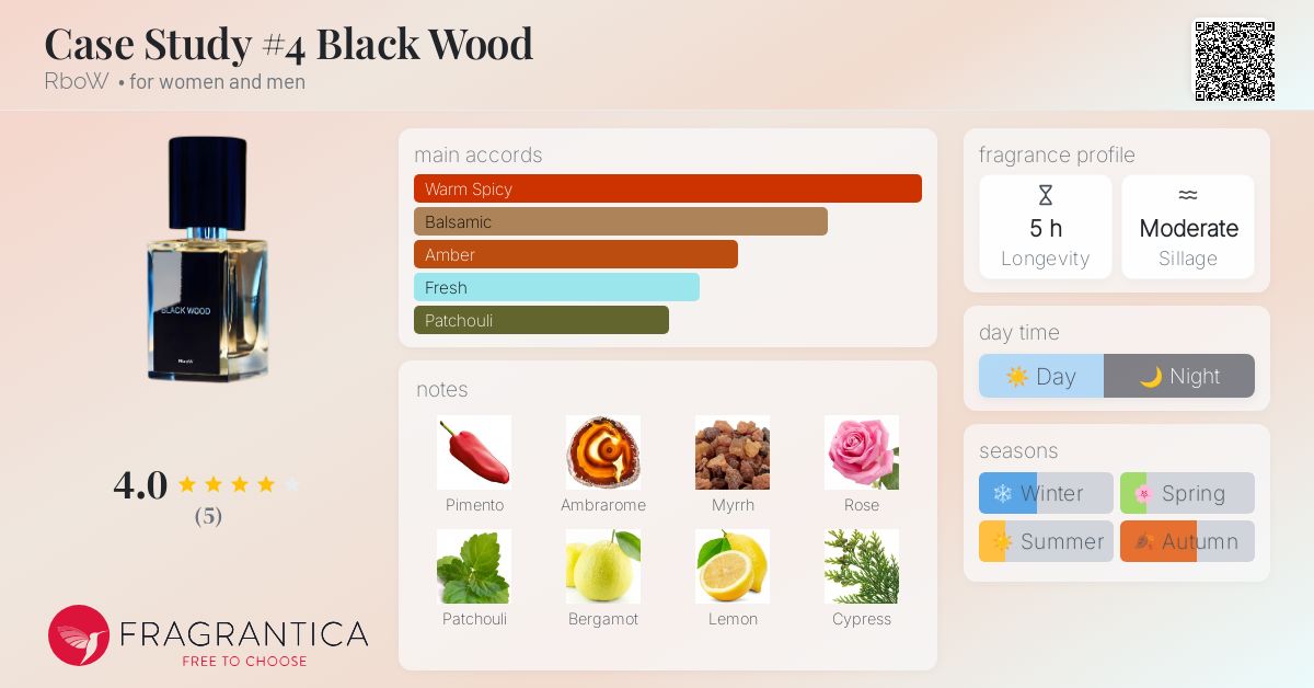 香水(ユニセックス) RboW BLACK WOOD Eau de Parfum kNvTgWo1zeQm.jpg?width=768