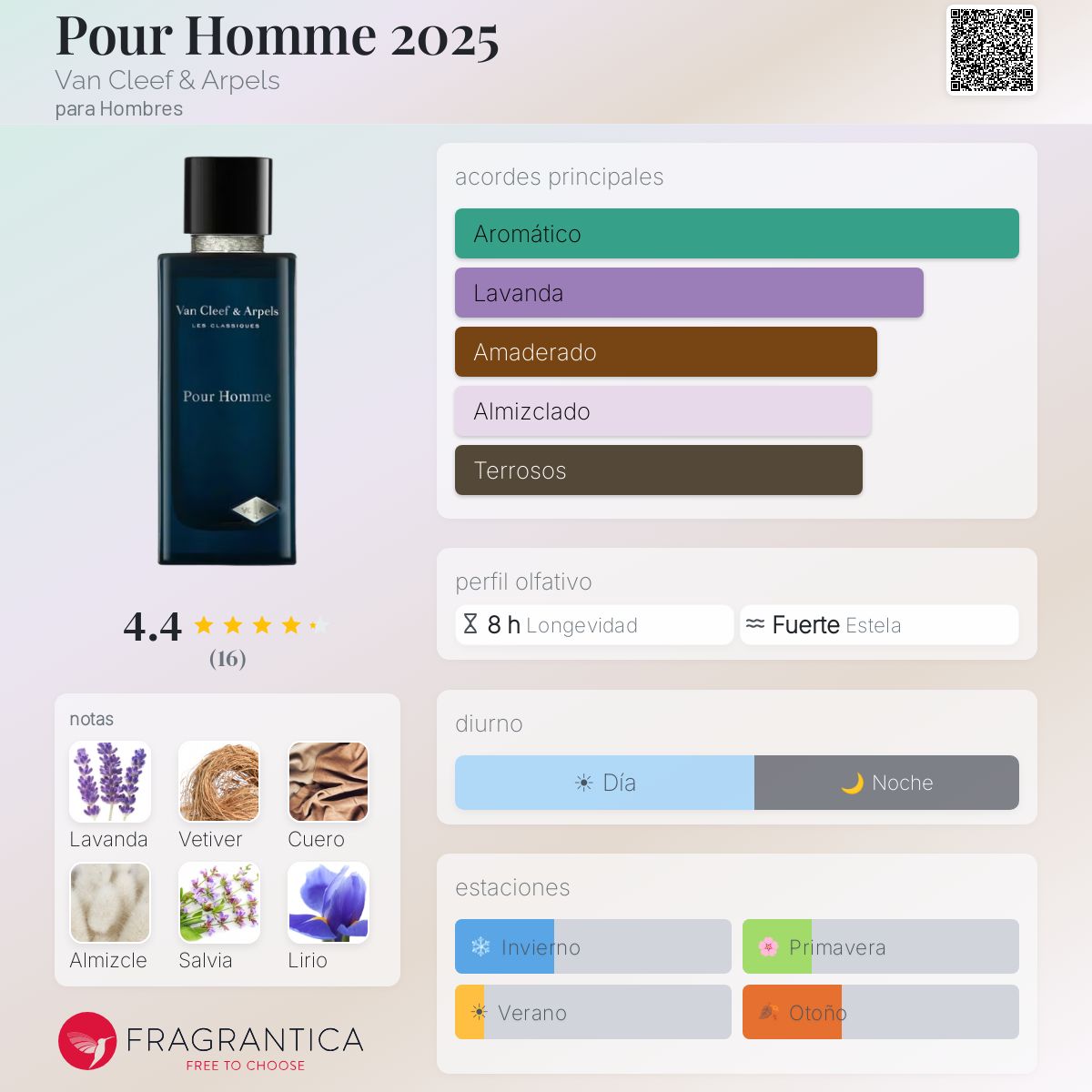 Pour Homme 2025 Van Cleef & Arpels Colonia - una nuevo fragancia