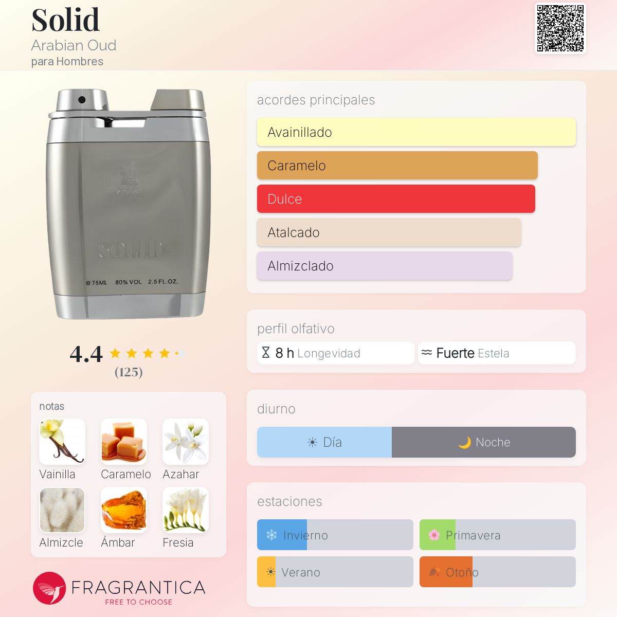 Solid Arabian Oud Colonia - una fragancia para Hombres