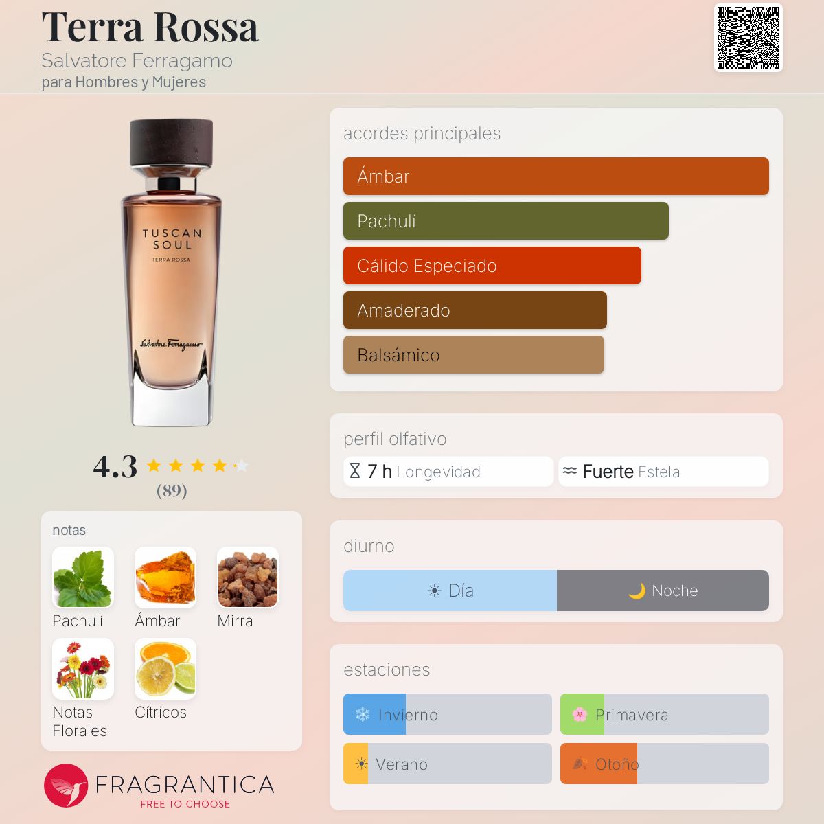 Terra Rossa Salvatore Ferragamo fragancia - una fragancia para