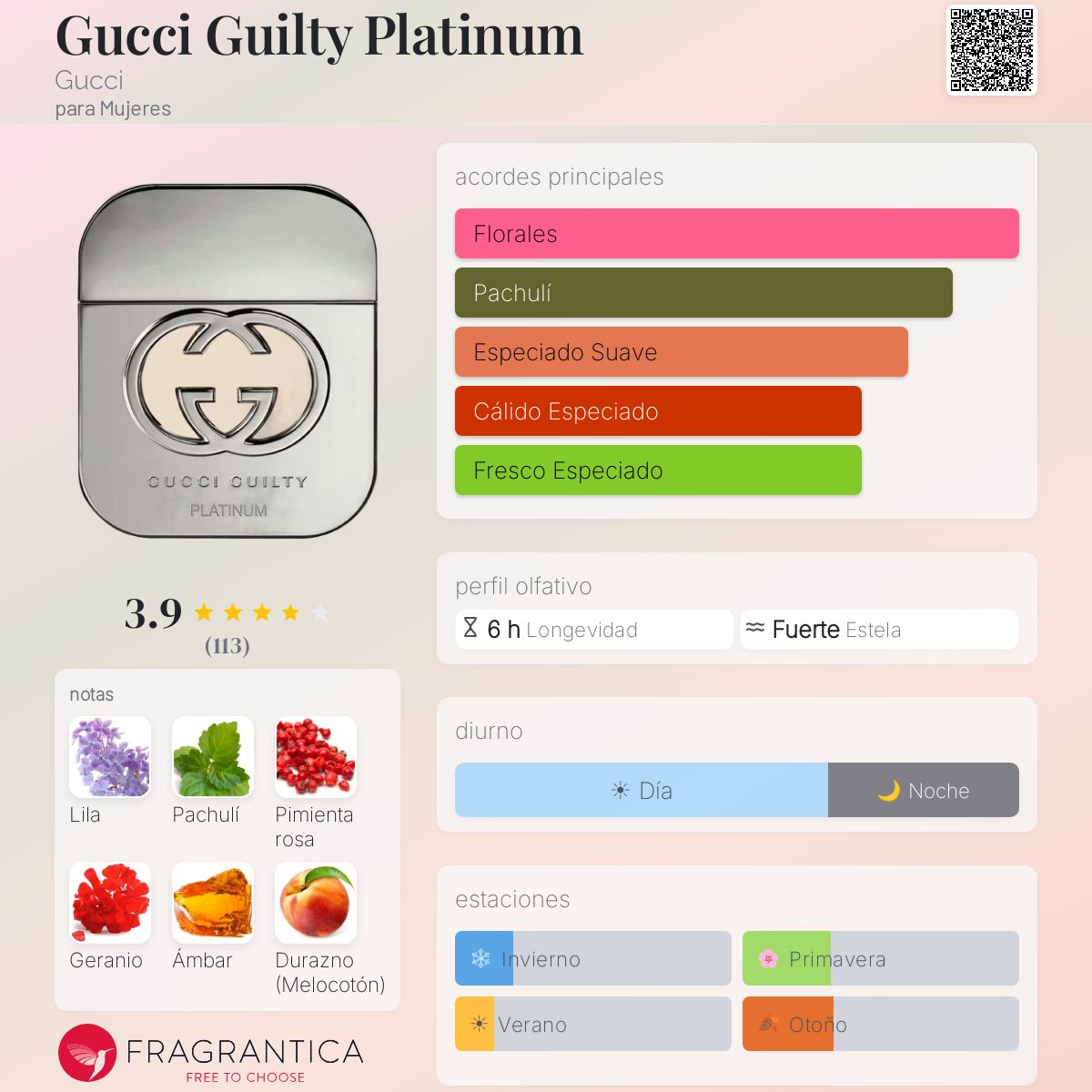Gucci Guilty Platinum Gucci fragancia - una fragancia para Mujeres