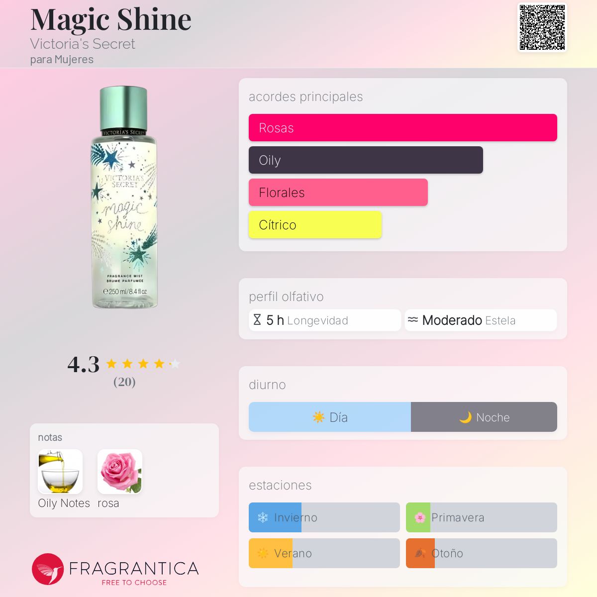 Magic Shine Victoria's Secret fragancia una fragancia