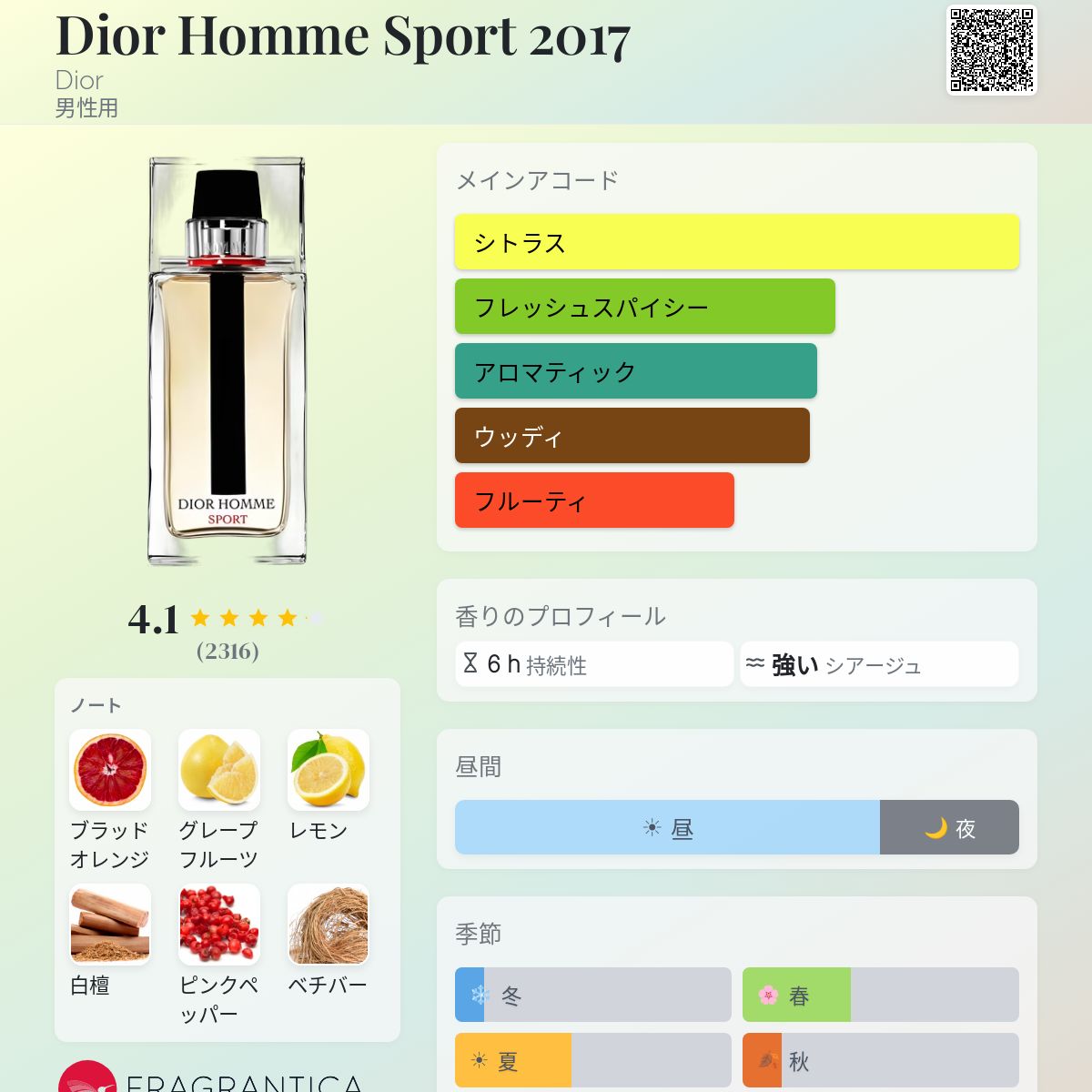 Dior Homme Sport 2017 Dior コロン - 2017年の男性用 フレグランス