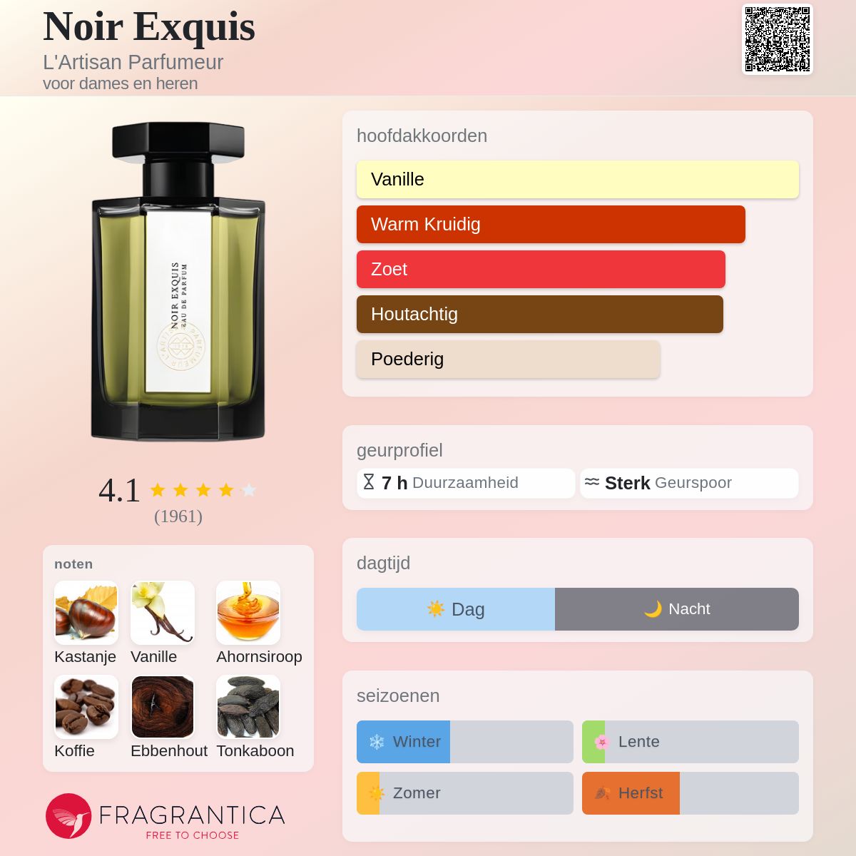 Noir Exquis L'Artisan Parfumeur parfum - een geur voor dames en