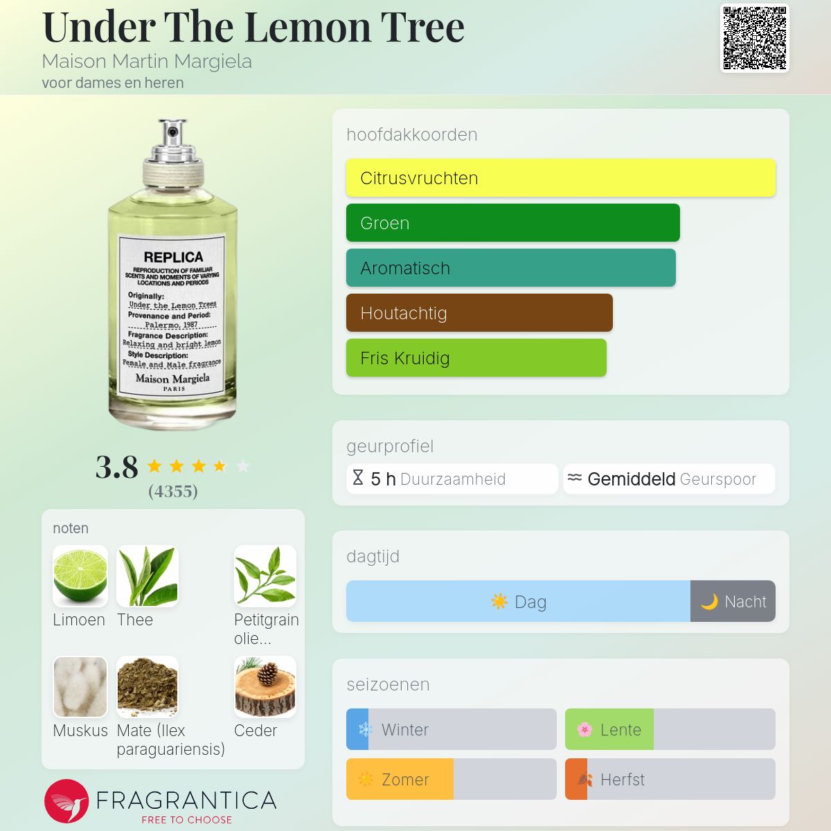 Under The Lemon Tree Maison Martin Margiela parfum - een geur voor