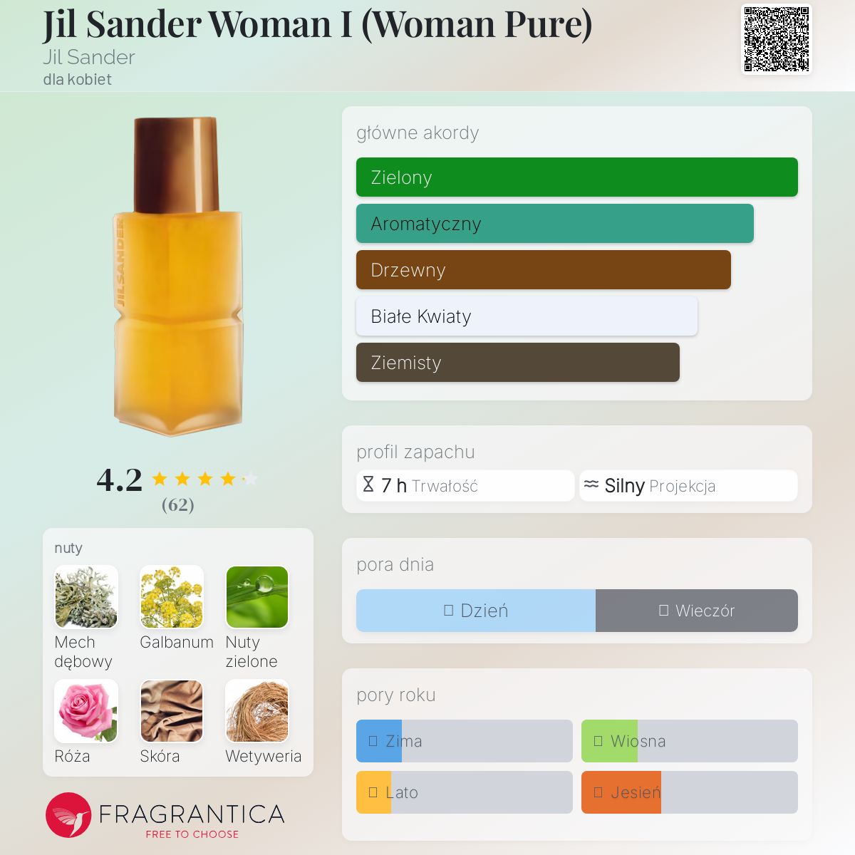 Jil Sander Woman I (Woman Pure) Jil Sander perfumy - to