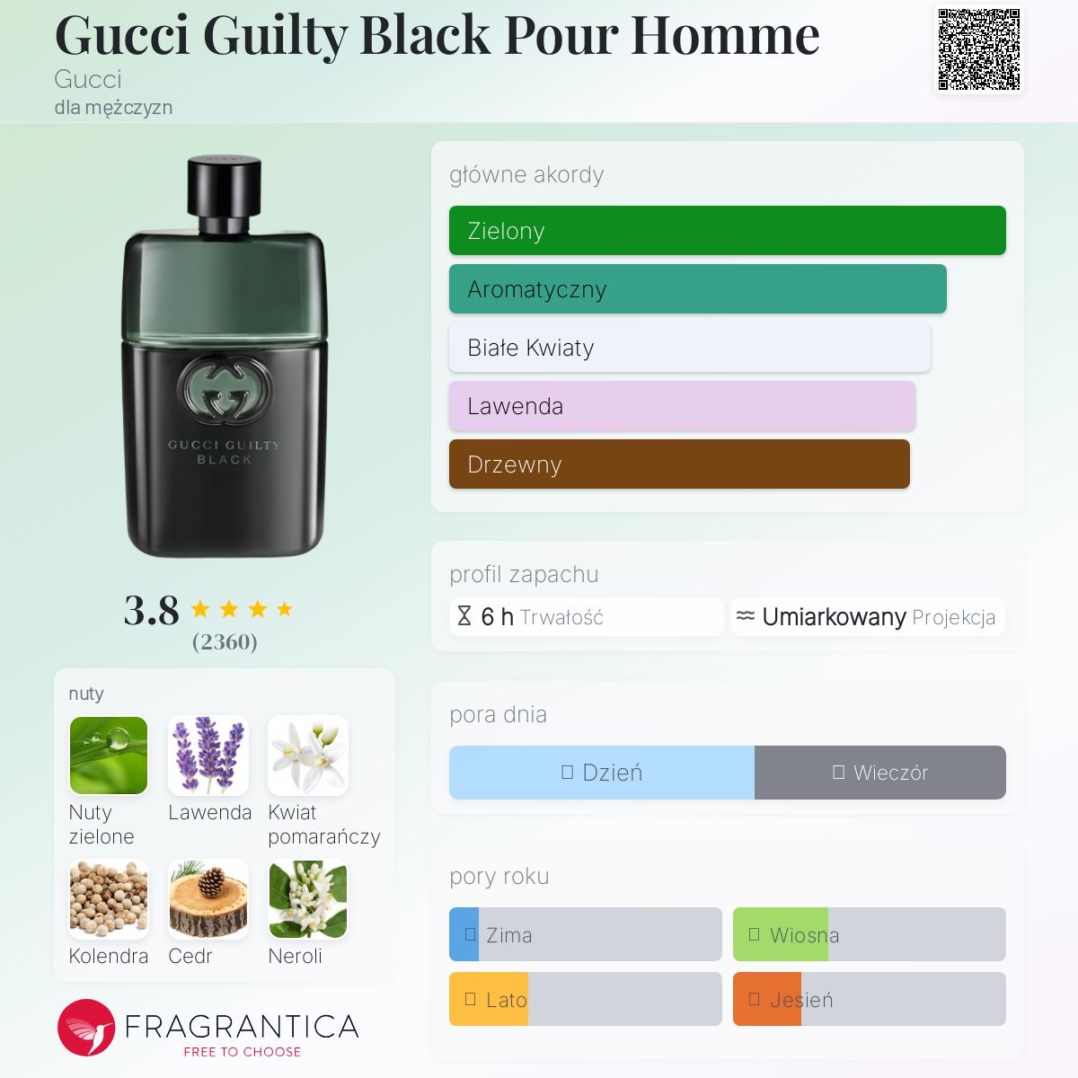 香水(男性用) GUCCI GUILTY BLACK POUR HOMME 100ml Gucci Guilty Black Woda Toaletowa 90 ml - Opinie i ceny na