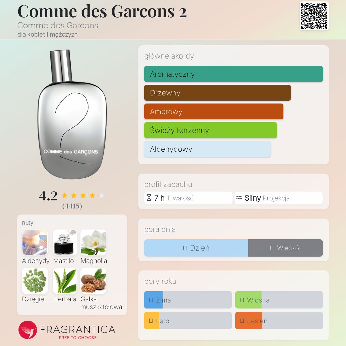 COMME DES GARÇONS two DM Comme des Garcons 2 Man Comme des Garcons zapach - to