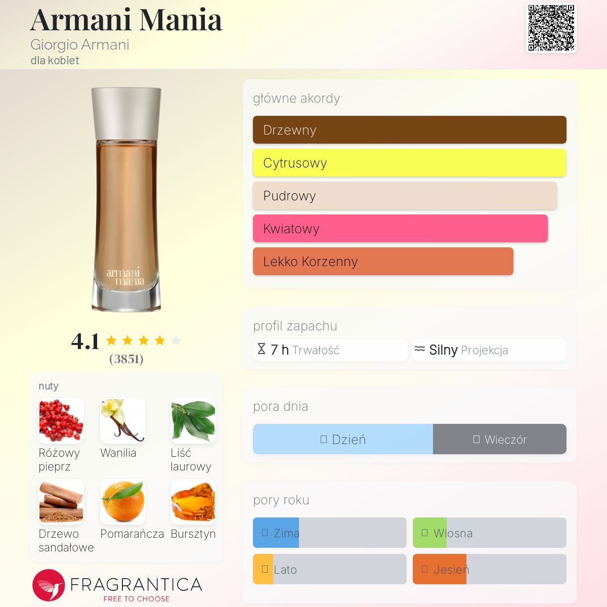 Giorgio Armani Armani Mania 100ml オードトワレ Armani Mania Giorgio Armani perfumy - to perfumy dla kobiet 2004
