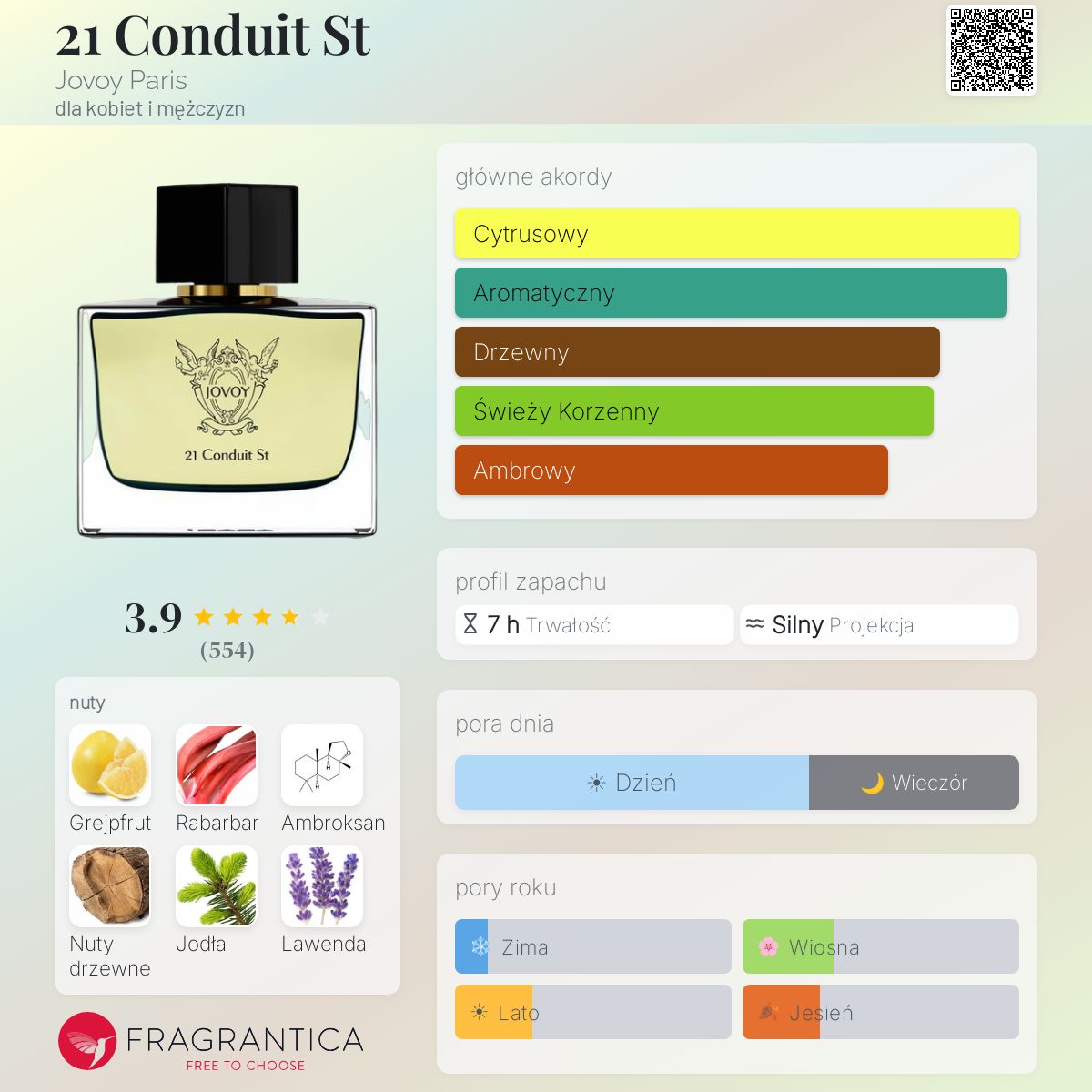 21 Conduit St Jovoy Paris perfumy - to perfumy dla kobiet i