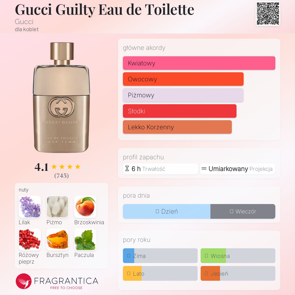 その他 GUCCI GUILTY Eau de Toilette 75ml Gucci Guilty Pour Femme Woda toaletowa ✔️ kup online