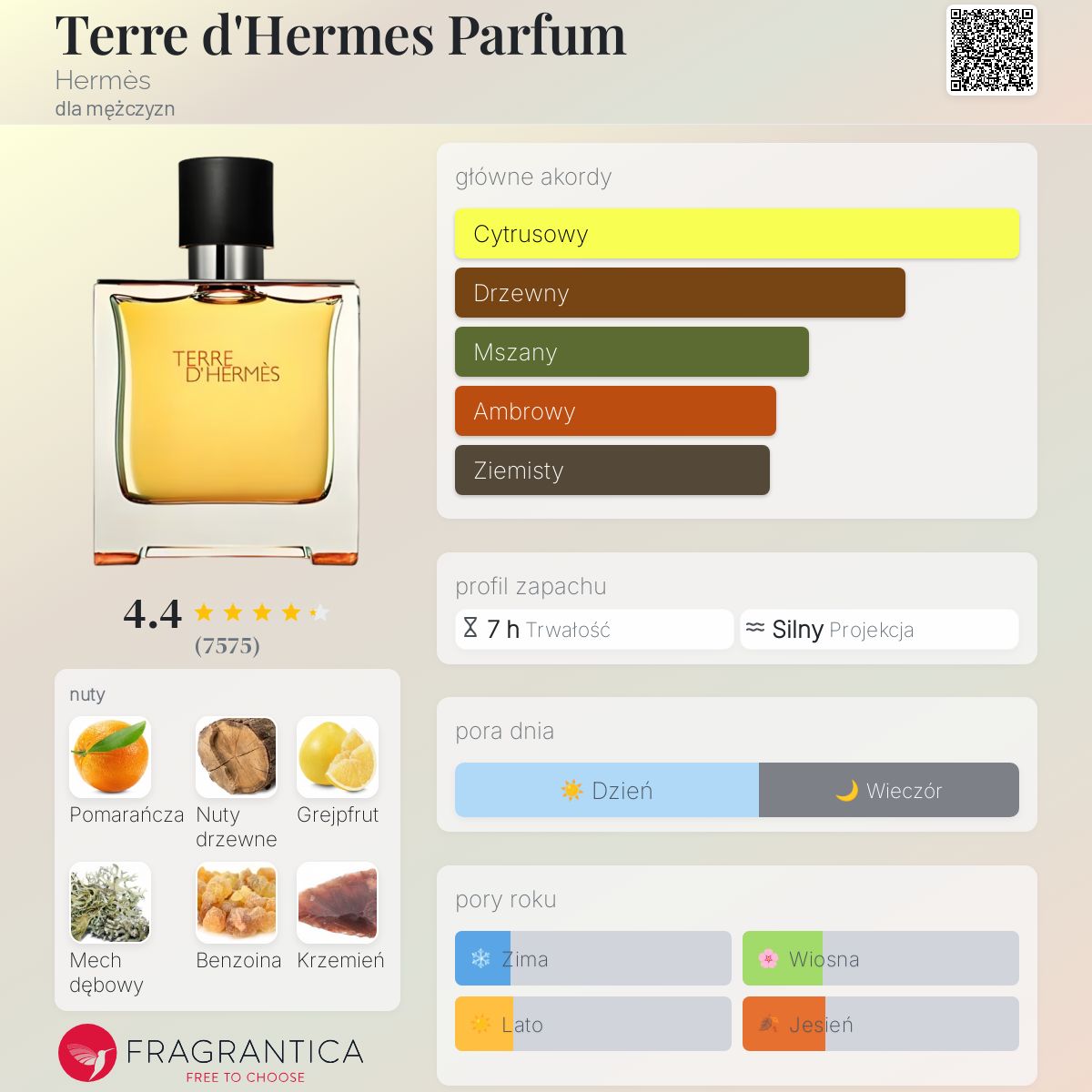 Terre d'Hermès - perfum Hermès dla mężczyzn | notino.pl