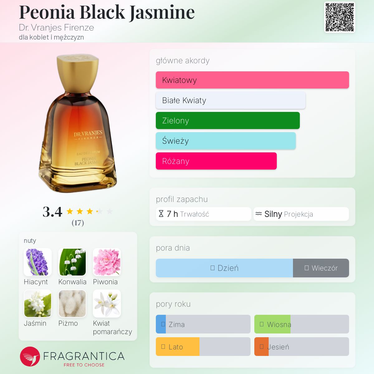 香水(ユニセックス) DR. VRANJES PEONIA BLACK JASMINE 500ml DR.VRANJES - PEONIA BLACK JASMINE<ペオニア ブラック