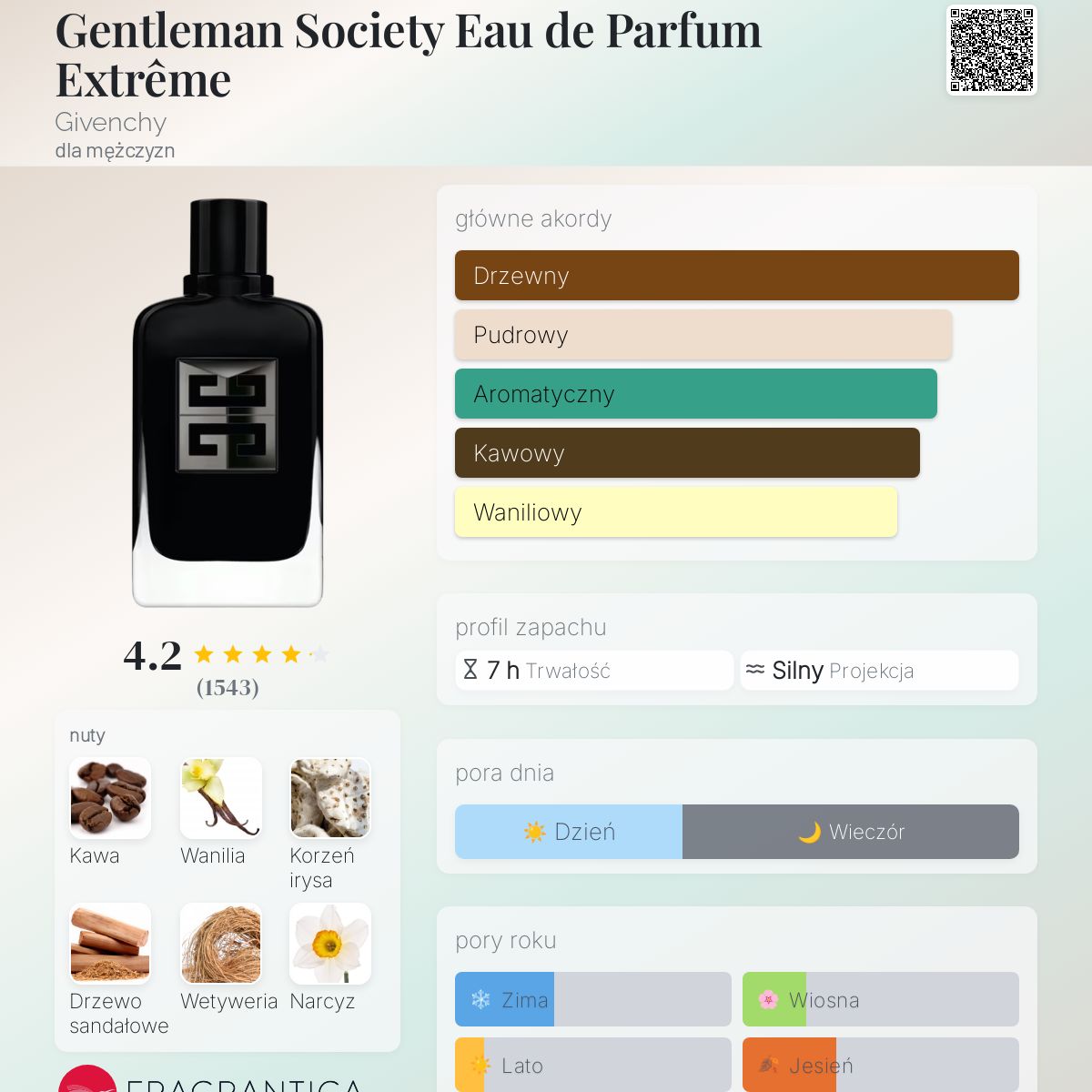 Gentleman Society Eau de Parfum Extrême Givenchy zapach - to