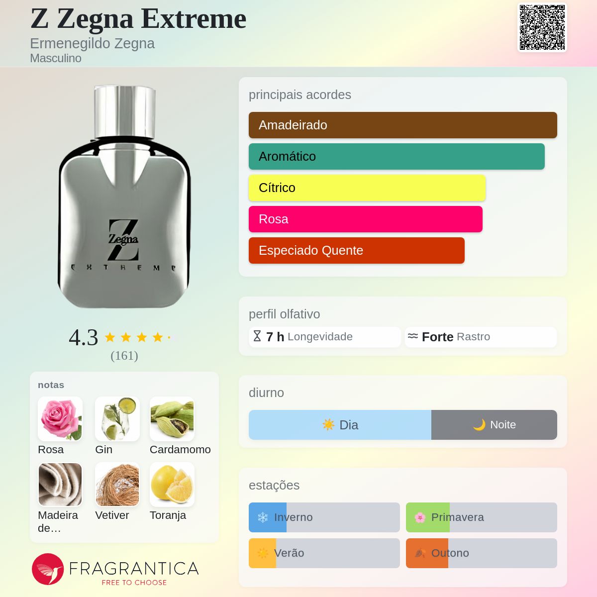 Z Zegna Extreme Ermenegildo Zegna Colônia - a fragrância Masculino