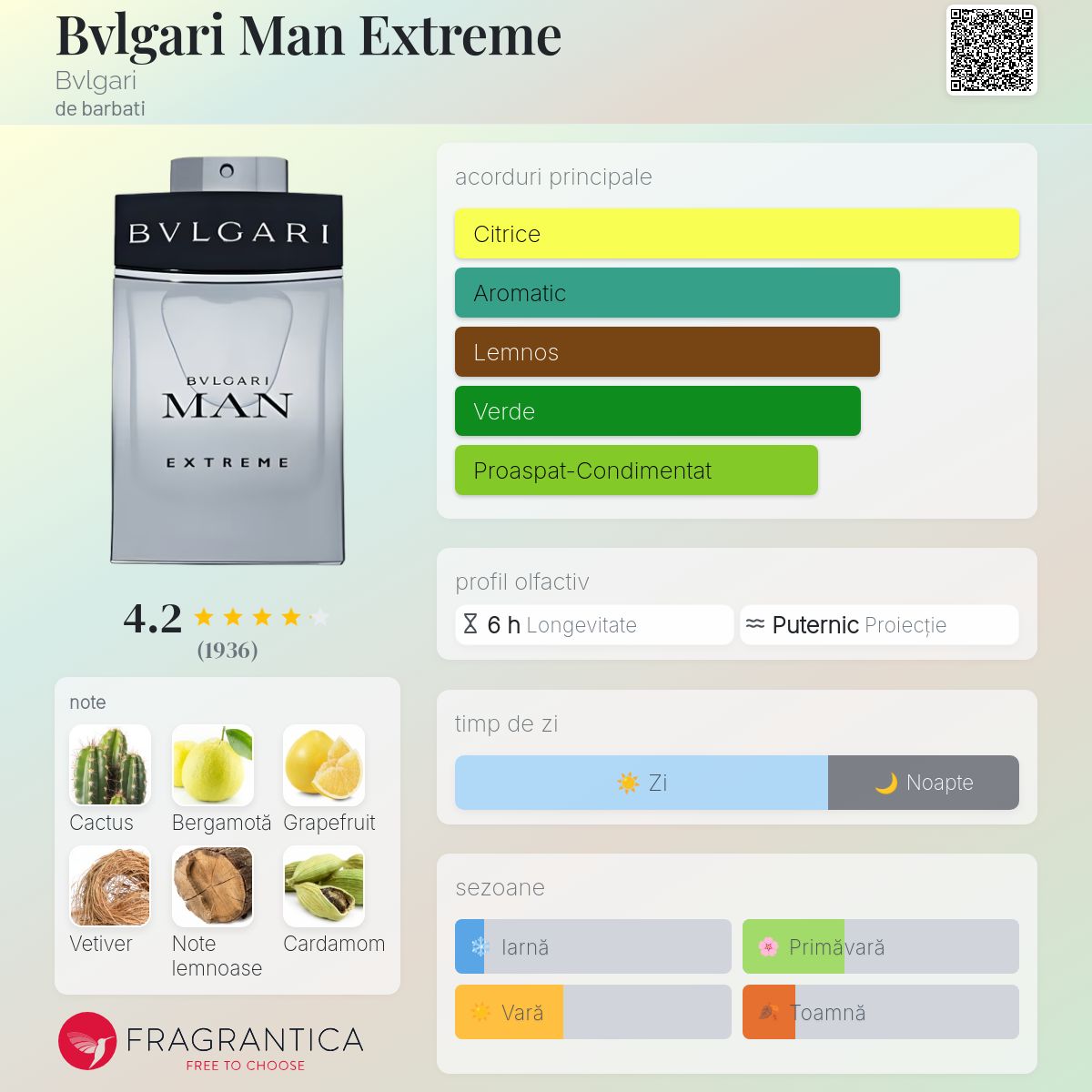 Bvlgari Man Extreme Bvlgari colonie - un parfum de barbati 2013