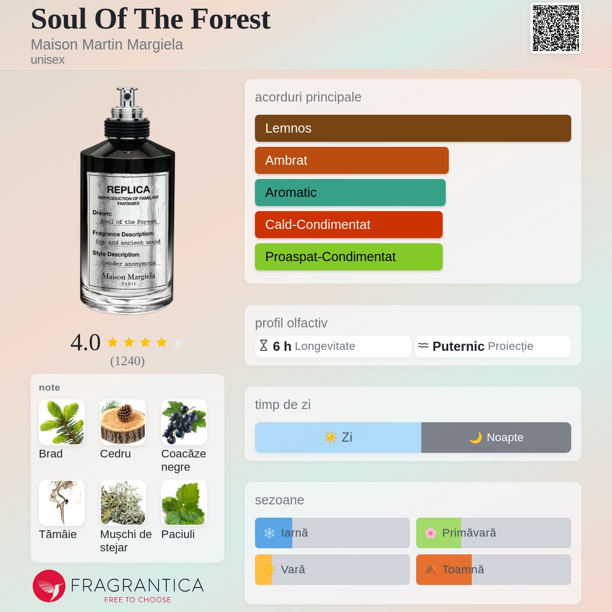 Soul Of The Forest Maison Martin Margiela parfum - un parfum