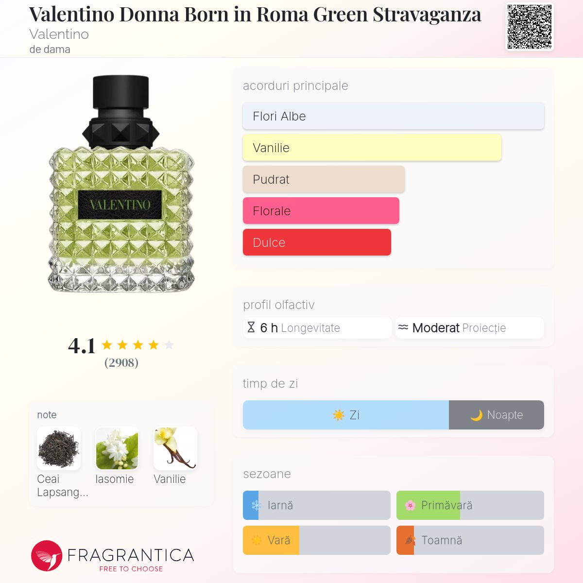Valentino Donna Born in Roma Green Stravaganza Valentino parfum