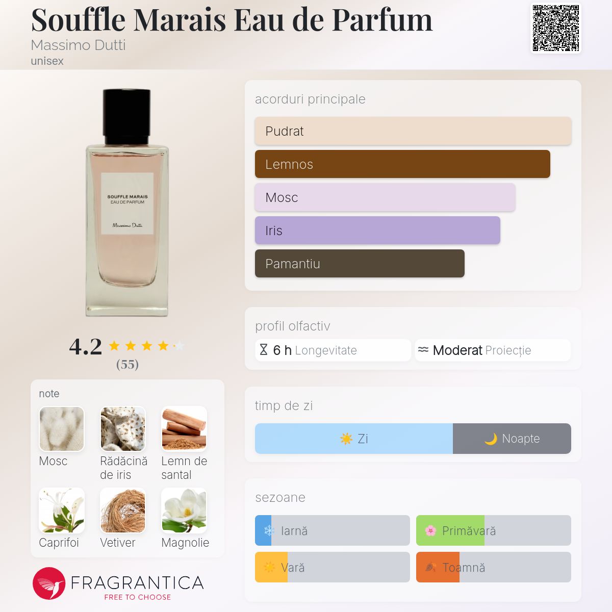 Souffle Marais Eau de Parfum Massimo Dutti parfum - un parfum