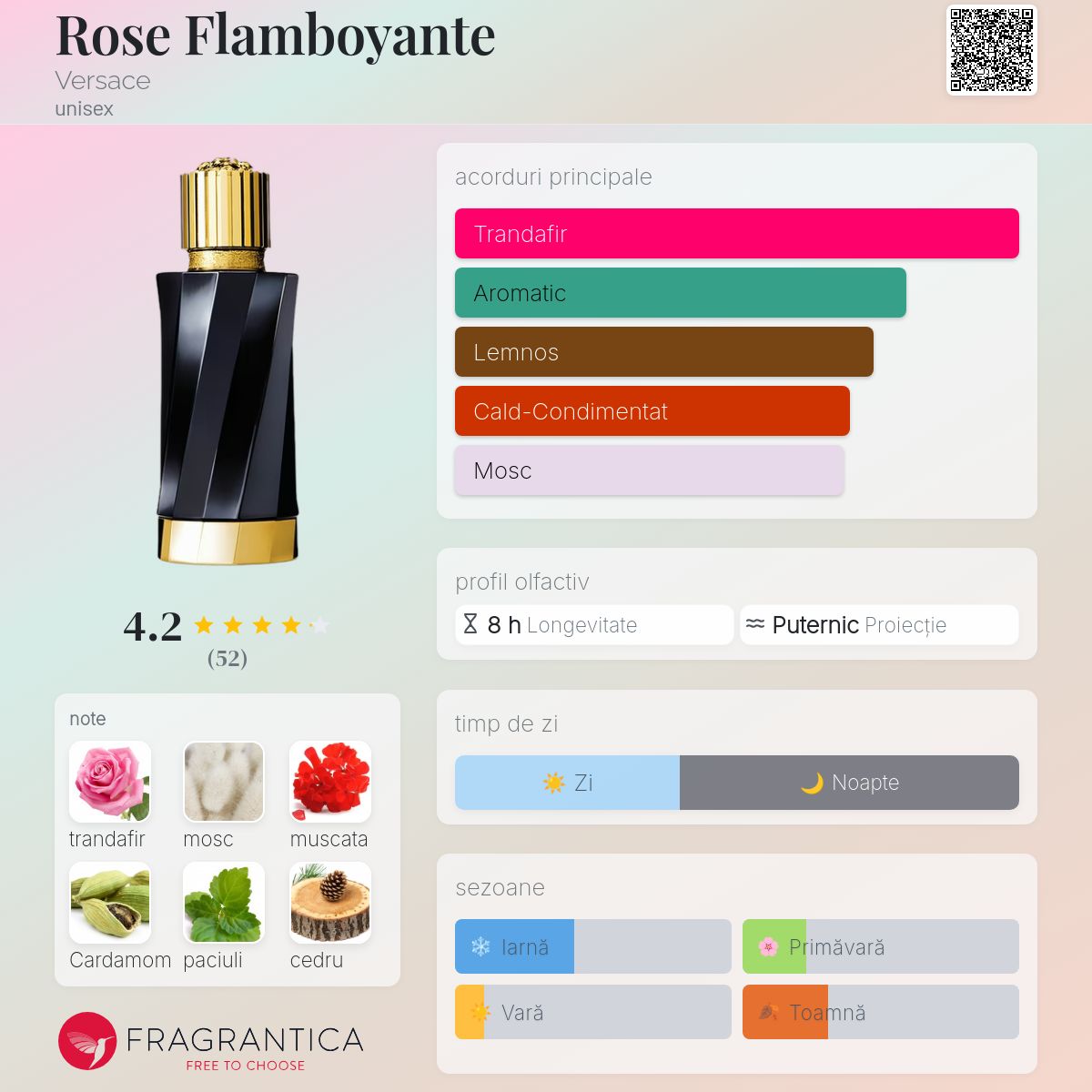 Rose Flamboyante Versace parfum un nou parfum unisex 2024