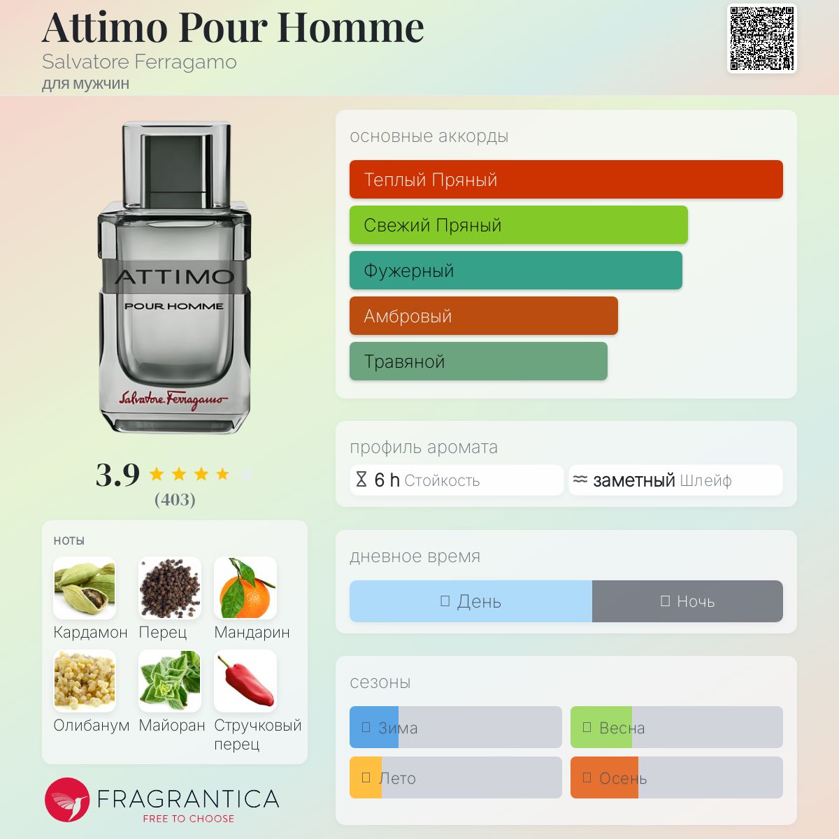 U1188 フェラガモATTIMO POUR HOMME 100ml U1188 フェラガモATTIMO POUR HOMME 100ml Salvatore Ferragamo