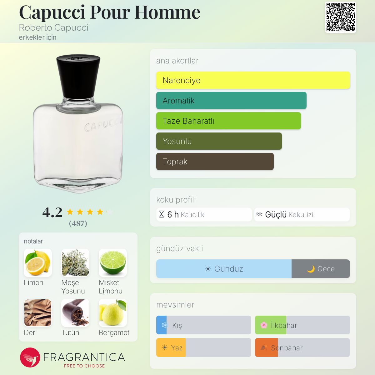 Capucci Pour Homme Roberto Capucci kolonya - erkekler için bir