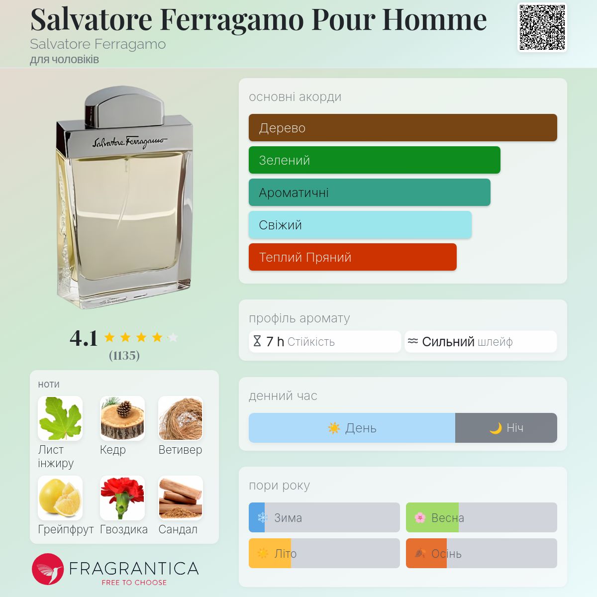 Salvatore Ferragamo Pour Homme Salvatore Ferragamo одеколон