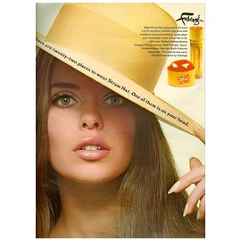 perfume Faberge Straw Hat