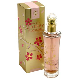 Lovely Cherry Blossom Gold Sparkles