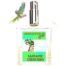 Fantastic Green Bird