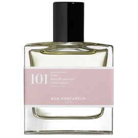 101 rose, sweet pea, white cedar