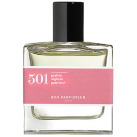 501 praline, licorice, patchouli